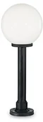 Lampy ogrodowe - Ideal Lux Lampa stojąca CLASSIC GLOBE PT1 SMALL TRASPARENTE 187556 - miniaturka - grafika 1