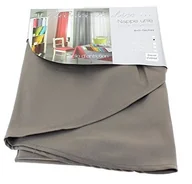 Obrusy i serwetki - Douceur d'Intérieur douceur D l'intérieur  1720413, obrus na stół prostokątny, 140x300 cm, Essentiel, poliester kolorów uni, brązowy 1720413 - miniaturka - grafika 1