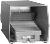 Wyłączniki światła i elektryczne - Schneider Electric xpem310 xpem Metal Switch pedałów prostą okładka, bez mechanizm z funkcją wystrzeleniu, niebieska, 1 NC + 1 na XPEM310 - miniaturka - grafika 1