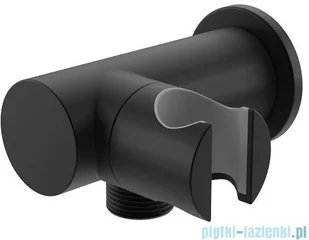 Kohlman Roxin Black zestaw prysznicowy z deszczownicą 30 cm czarny półmat QW210RBR30 | - Zestawy prysznicowe Kohlman Roxin Black zestaw prysznicowy z deszczownicą 30 cm czarny półmat QW210RBR30 | - Zestawy prysznicowe - miniaturka - grafika 6