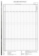 Druki akcydensowe - Emeko Tomecki I Płaczek S.k.a Druk Lista obecności A4 - miniaturka - grafika 1