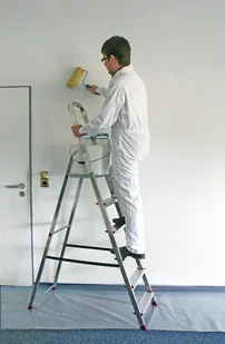 Krause 996 99674643 Aluminiowa drabina domowa Corda 5 stopnie wysokość robocza 3,00m) 74643-uniw - Drabiny - miniaturka - grafika 4