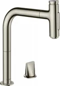 Baterie kuchenne - Hansgrohe 73818800 Metris Select M71 2-otworowa jednouchwytowa bateria kuchenna - miniaturka - grafika 1