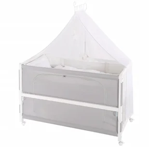 Roba Room Bed łóżko dziecięce łóżko Fox & Bunny 60 x 120 cm pomocniczy biały lakierowany 16301-3S168 - Łóżka dla dzieci i młodzieży - miniaturka - grafika 2