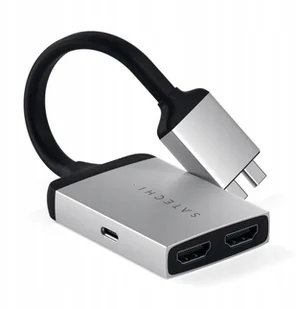 Satechi Satechi Dual HDMI 4K USB-C Adapter Silver ST-TCDHAS - Adaptery i przejściówki - miniaturka - grafika 9