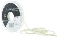 Pasmanteria - Berisfords berisfords podwójne stronicowego poliester-tasiemka satynowa, 3 MM, zielona limonka 3501-LE-3 - miniaturka - grafika 1