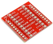 Podzespoły elektroniczne - Adapter podstawka PCB XBee SPF-01600 - miniaturka - grafika 1