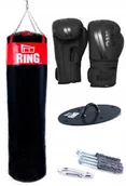 Worki treningowe - Zestaw Worek Bokserski 130x45CM + Rękawice 12 Oz - miniaturka - grafika 1