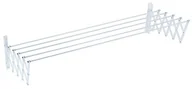 Suszarki na ubrania - sauvic 89788 stojak na pranie, rozkładanym, z powłoką z tworzywa sztucznego białe, 70 cm. 89788 - miniaturka - grafika 1
