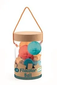 Djeco nawlekanka sznurowanka Filacolor Ball - Klocki - miniaturka - grafika 2