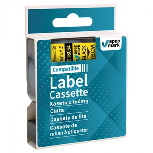 Dymo strefadrukarek.pl Taśma D1 16054 elastyczna 19mm x 3.5m żółta czarny nadruk - zamiennik | OSZCZĘDZAJ DO 80% - ZADZWOŃ! 730811399 PROMOCJA! RH-16054 - Etykiety do drukarek - miniaturka - grafika 3