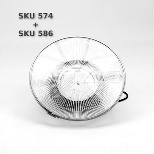 v-tac Klosz Pokrywa PC do opraw High Bay (do Reflektora SKU 574) 120ST Odporność na kurz V-TAC VT-574-586 - Oprawy, klosze i abażury - miniaturka - grafika 6