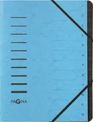 Teczki i skoroszyty - Pagna Teczka 12 Fächer 1-12 hellblau 40059-18 - miniaturka - grafika 1
