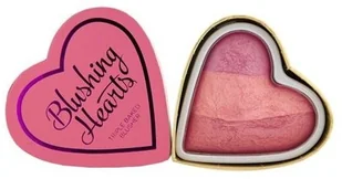 Makeup Revolution I Love Makeup Heart Blusher róż do policzków Blushing Heart 10g - Róże do policzków - miniaturka - grafika 4