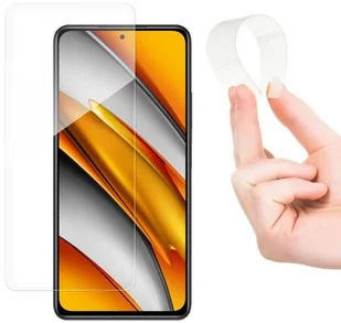 Wozinsky Nano Flexi hybrydowa elastyczna folia szklana szkło hartowane Xiaomi Redmi K40 Pro+ / K40 Pro / K40 / Poco F3 / Mi 11i - Szkła hartowane na telefon - miniaturka - grafika 2