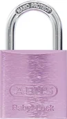 Kłódki - Abus ABUS Baby Lock 645TI/30 różowa 26356 - miniaturka - grafika 1