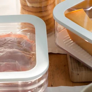 Rosti Mepal Modula 550/3 pojemnik do przechowywania żywności w lodówce, biały 106938030600 - Pojemniki kuchenne - miniaturka - grafika 8