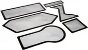 Tuning komputera - akcesoria - Demciflex Filtry przeciwkurzowe do Zalman Z9 czarne Z9 Set black Mesh (Z9SetblackMesh) - miniaturka - grafika 1