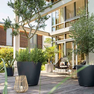 Lechuza Donica CLASSICO Color 70 piaskowy brąz - Donice - miniaturka - grafika 7