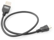 Kable USB - System-S System-S Kabel mini USB 30 cm 10001051684584 - miniaturka - grafika 1