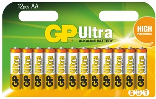 GP Baterie GP LR6 Ultra Alkaline 15AU-UD12) 12 sztuk + Sprawdź wysokość rabatu! (GPPCA15AU202) - Baterie i akcesoria - miniaturka - grafika 2