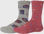 Skarpetki dla dzieci - Ysabel Mora 2PACK dziewczęcych skarpetek House - miniaturka - grafika 1