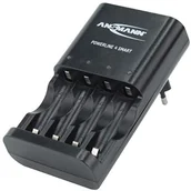 Ładowarki do aparatów dedykowane - Ansmann Powerline 4 Smart bateria akumulator ładowarka/inteligentna ładowarka do baterii do 1  4 Mignon AA & AAA baterie/akumulator z indywidualne nadzoru,-W pełni-wykrywanie & LED-wskaźnik stanu 1001-0049 - miniaturka - grafika 1