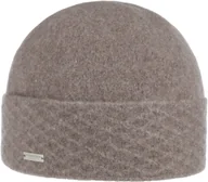 Czapki damskie - Seeberger Mankiet Czapka z Sukna Welnianego z by szarobrązowy, One Size - miniaturka - grafika 1