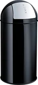 Koszyki łazienkowe - Helit h2401795 metalowy pojemnik na odpady, 30 L, czarny H2401795 - miniaturka - grafika 1