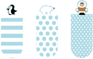 Zakładki Magnetyczne Biegun Polarny Zestaw 3 sztuk - Zakładki do książek - miniaturka - grafika 3