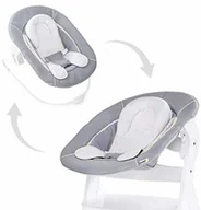 Leżaczki i huśtawki - Hauck 661970 Alpha Bouncer 2 w 1, szary - miniaturka - grafika 1