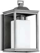 Lampy ogrodowe - Argon Zewnętrzna LAMPA ścienna GASTON 3963 elewacyjna OPRAWA tarasowa klatka do ogrodu outdoor IP44 grafitowa 3963 - miniaturka - grafika 1