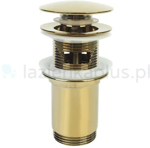 Laveo Laveo Korek klik-klak uniwersalny złoty CKK G2R3 - Korki do umywalek - miniaturka - grafika 2