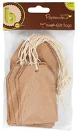 Opakowania i torebki na prezenty - DpCraft Zawieszki Do Prezentów Papermania Kraft - miniaturka - grafika 1
