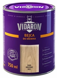 Vidaron Bejca do drewna d$68b bielony 0 75 l - Farby i impregnaty do drewna Vidaron Bejca do drewna d$68b bielony 0 75 l - Farby i impregnaty do drewna - miniaturka - grafika 1