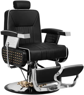 GABBIANO fotel barberski livio czarny P136677 - Fotele fryzjerskie - miniaturka - grafika 2