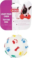 Zabawki dla psów - Zolux Zabawka winylowa Piłka sprężysta 7,5 cm Dostawa GRATIS od 99 zł + super okazje - miniaturka - grafika 1