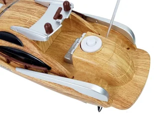 Lean Łódź Motorówka R/C 27Mh Zdalnie Sterowana Ster Pilot Zasięg 40 m 9104 - Zabawki zdalnie sterowane - miniaturka - grafika 3