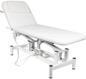 Meble kosmetyczne - LEŻANKA ELEKTR. DO MASAŻU 079 1 SILN. BIAŁA 133201 - miniaturka - grafika 1