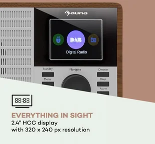 Auna DR-160 Drewno - Radia - miniaturka - grafika 6