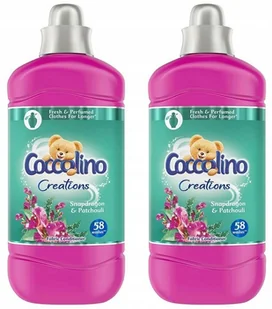 Coccolino Creations Passion Flower & Bergamotka płyn 2 x 1,45l - Środki do prania - miniaturka - grafika 2