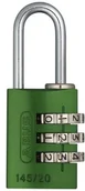 Kłódki - Abus ABUS  145/20 Kłódka 20 MM Green połączenie z aluminiowego 46571  od... 14520GRE - miniaturka - grafika 1