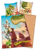 Pościel dla dzieci - Dziecięca pościel bawełniana Gigantozaur, 140 x 200 cm, 70 x 90 cm - miniaturka - grafika 1
