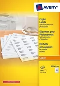 Dodatki do drukarek i skanerów - Avery Copier Label 70 X 37 mm White DP247-100 - miniaturka - grafika 1