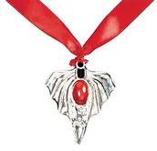 Dodatki do strojów karnawałowych - AMSCAN Naszyjnik gotycki z medalionem - 1 szt. 843361-55 - miniaturka - grafika 1