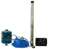 Akcesoria do pomp - GRUNDFOS Grundfos SQE3-65 Pakiet hydroforowy + zbiornik 8 l + kabel podwodny 40 m 96524501 - miniaturka - grafika 1