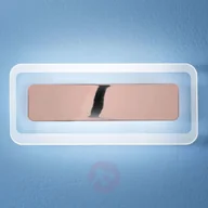 Lampy ścienne - Linea Light Kinkiet LED Antille miedź 31,4 cm - miniaturka - grafika 1