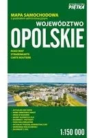 Województwo opolskie mapa samochodowa 1:150 000 - Wydawnictwo Kartograficzne - Atlasy i mapy - miniaturka - grafika 2