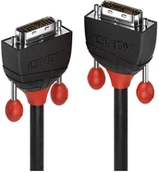 Kable - Lindy 36263 Kabel DVI-I Single Link Black Line 5m LY-36263 - miniaturka - grafika 1