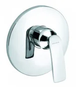 Baterie podtynkowe - Kludi 526558775 BALANCE podtynkowa bateria natryskowa czarny mat - miniaturka - grafika 1